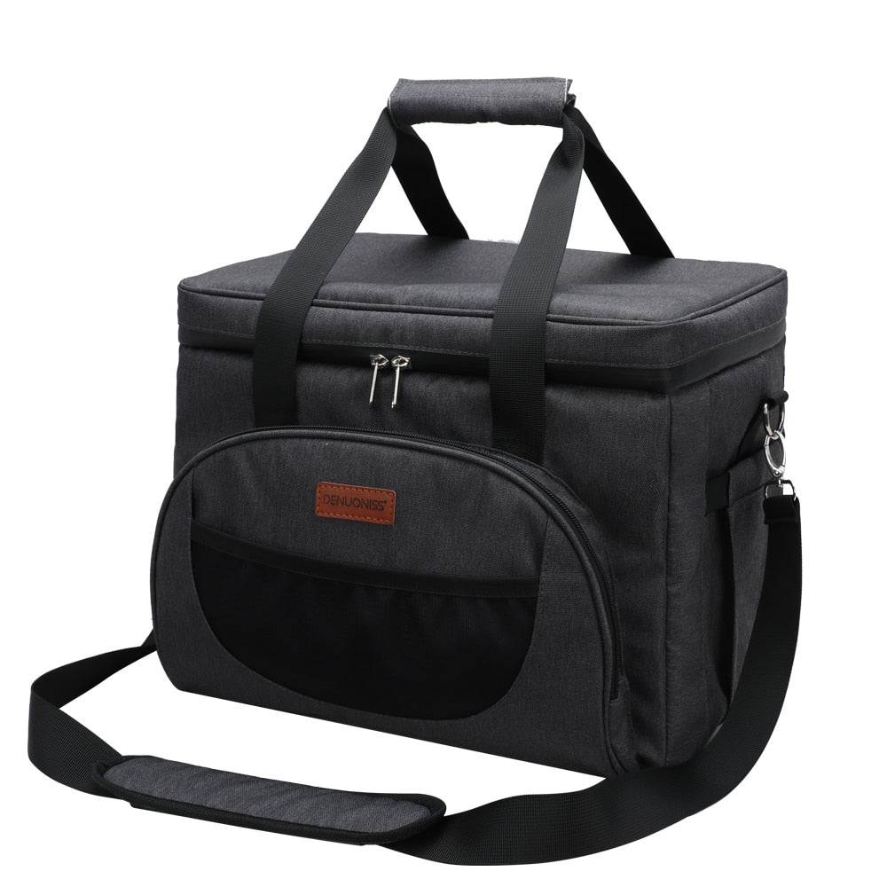 Glacière souple noire 16L ou 28 vue de face
loading=