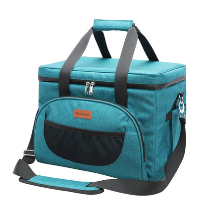 Glacière souple bleu azur 16L ou 28 vue de face